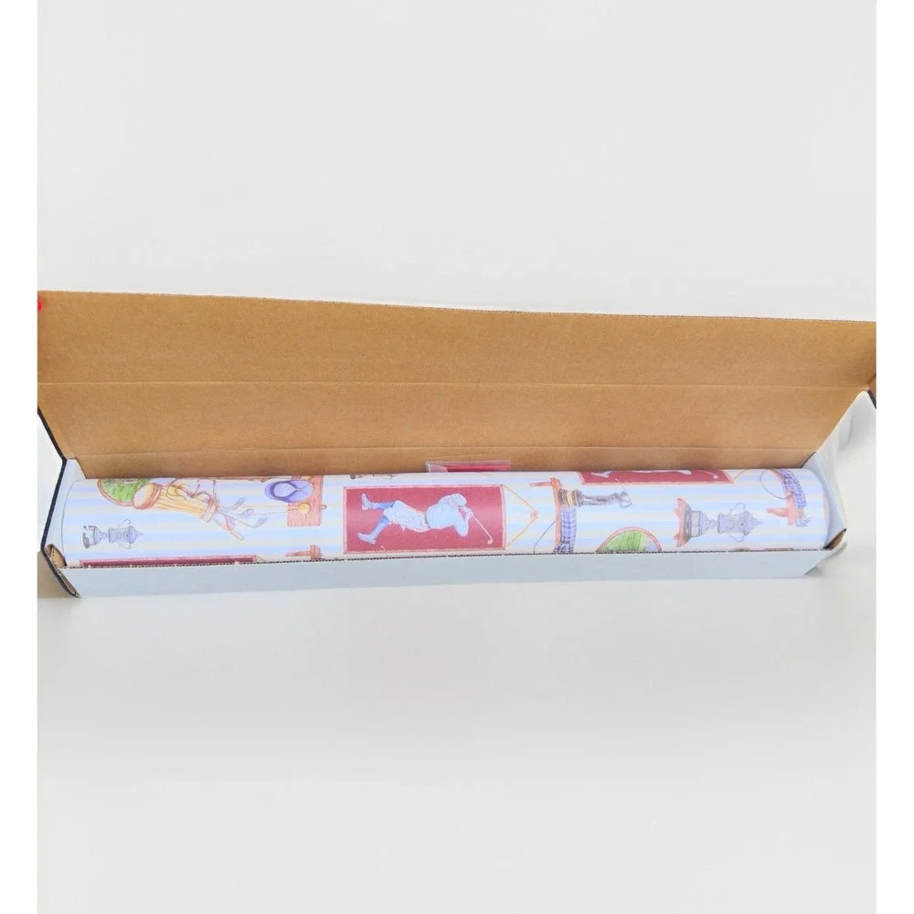 Vintage Premium TPC Classic Golf Wrapping Paper‎ GW4116 24